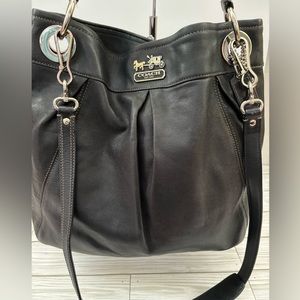 Coach Black Leather Bag
